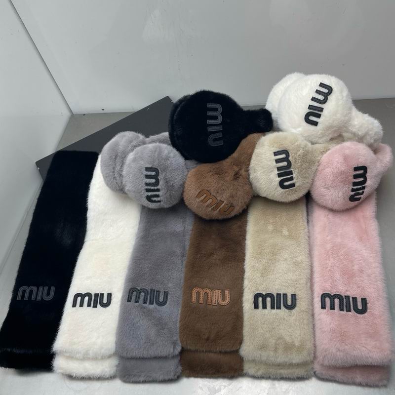 Miumiu Earmuff Scarf dx09
